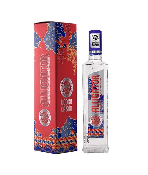 Rượu Vodka Cá Sấu Xanh Tết 2020